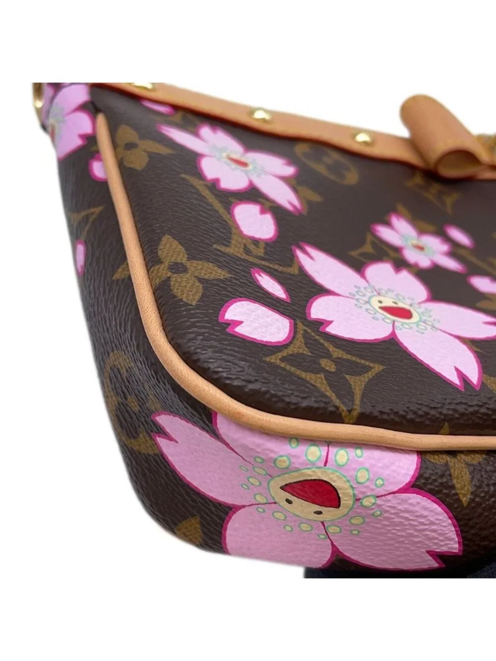 Louis Vuitton Handbag Monogram Cherry Blossom LV TM Pochette Accessoire Pouch